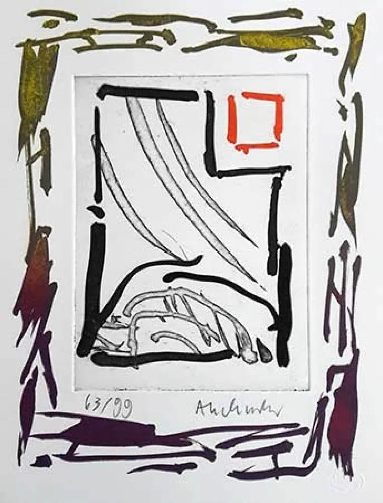 Incisione Alechinsky - Triades