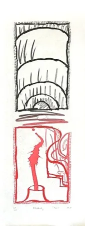 Incisione Alechinsky - Trio