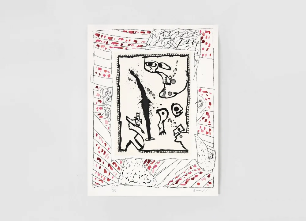 Incisione Alechinsky - Troll