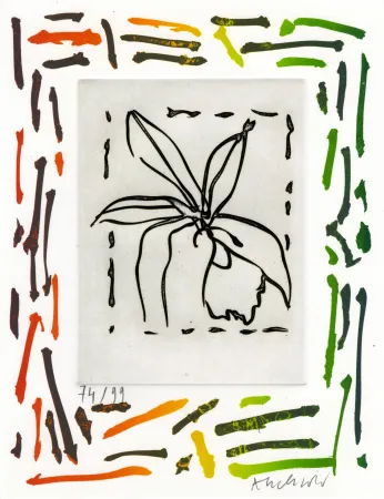 Litografia Alechinsky - Un Amour de Swann 1