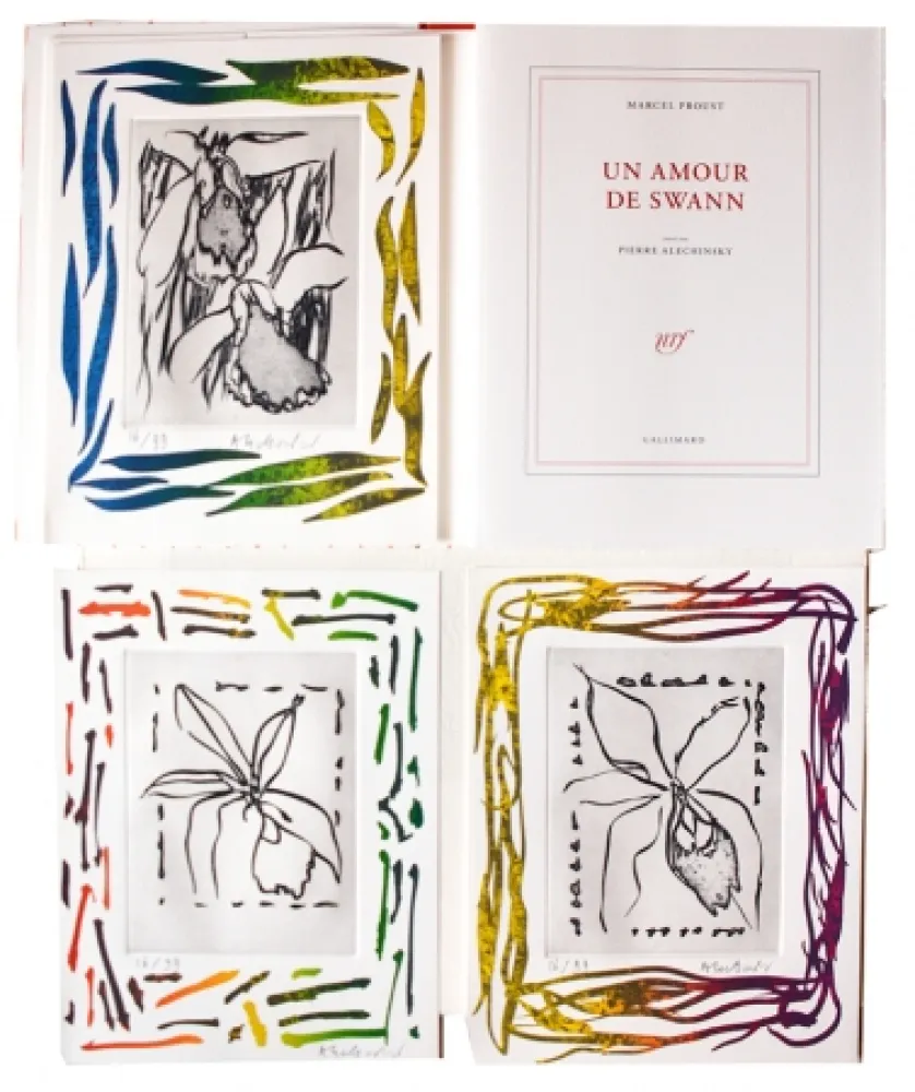 Libro Illustrato Alechinsky - Un amour de Swann