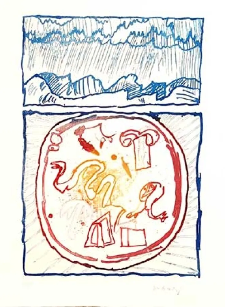 Incisione Alechinsky - Underground