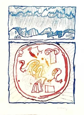 Incisione Alechinsky - Underground