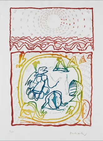 Acquaforte Alechinsky - Undersea