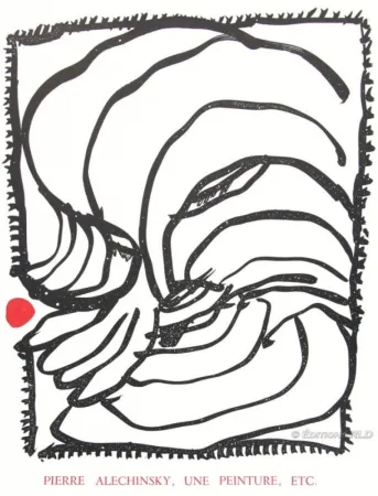 Non Tecnico Alechinsky - Une peinture etc...