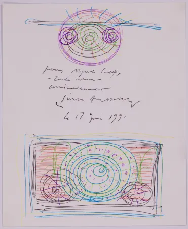 Non Tecnico Alechinsky - Untitled