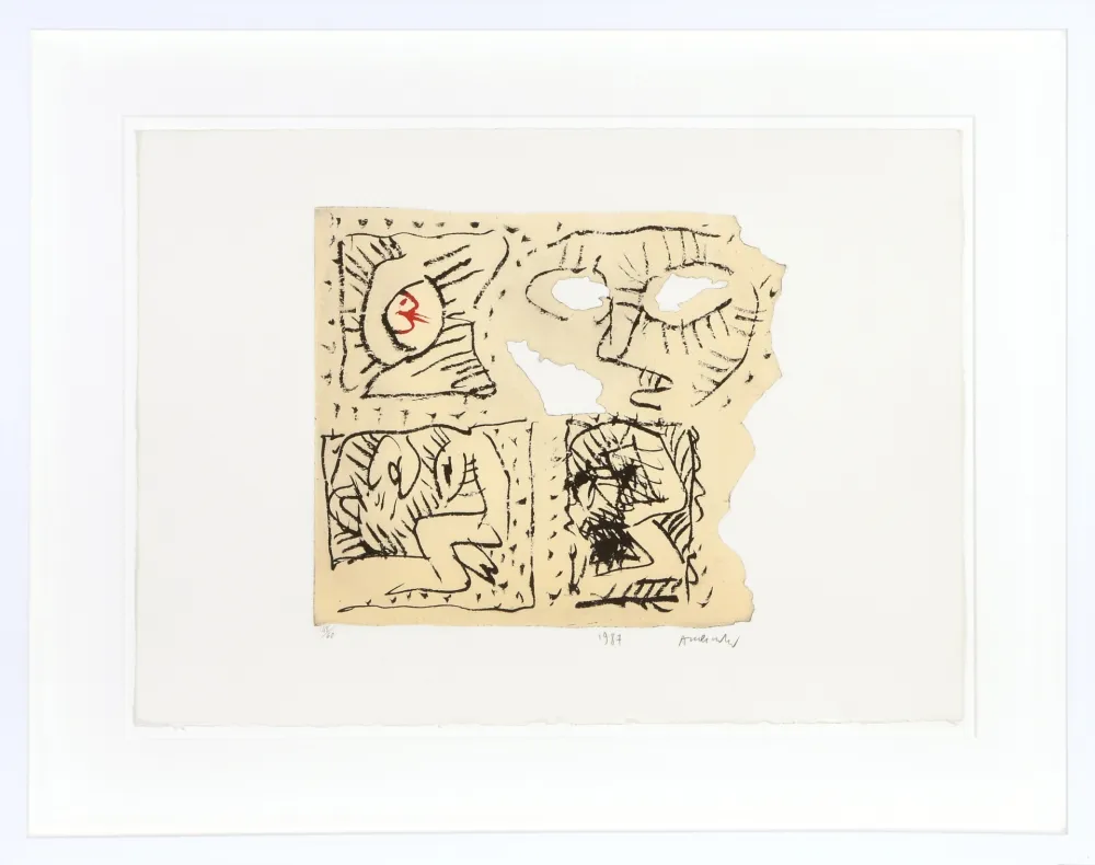 Acquatinta Alechinsky - Untitled