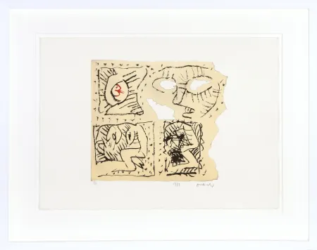 Acquatinta Alechinsky - Untitled