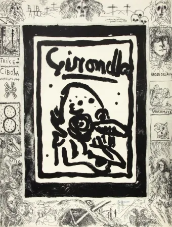 Litografia Alechinsky - Untitled