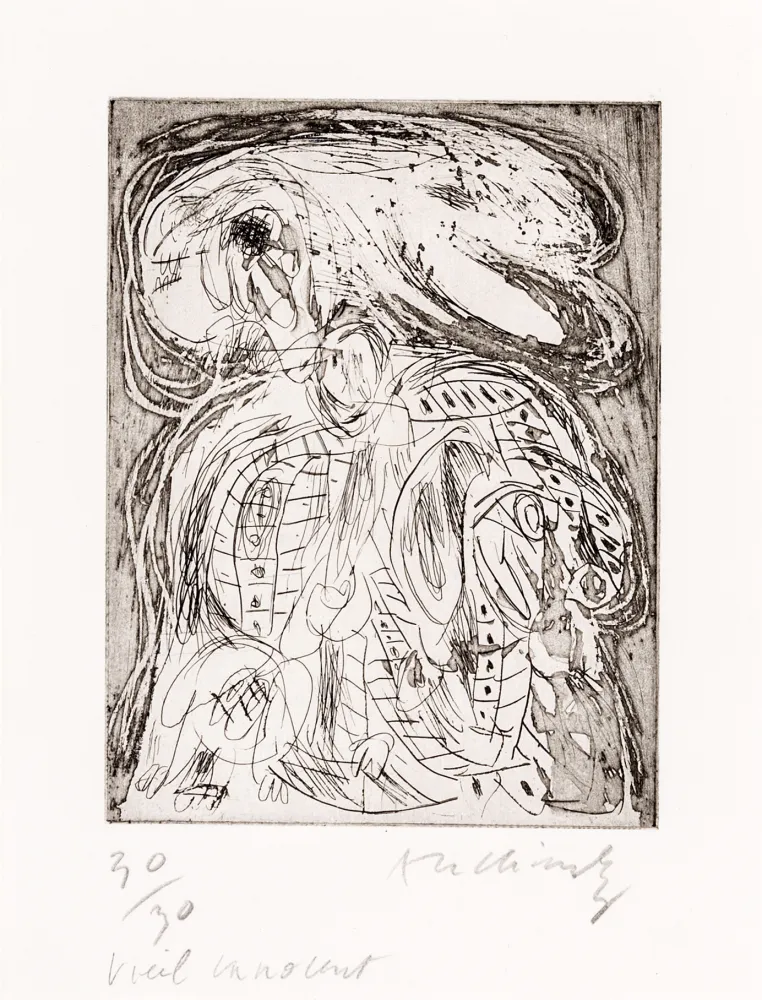 Acquaforte Alechinsky - Vieil innocent