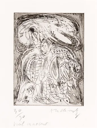 Acquaforte Alechinsky - Vieil innocent