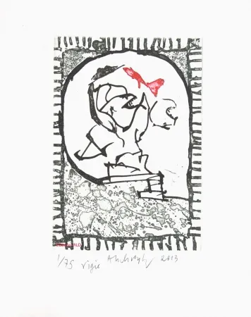 Acquaforte Alechinsky - Vigie