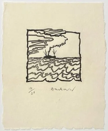 Incisione Alechinsky - Volturno