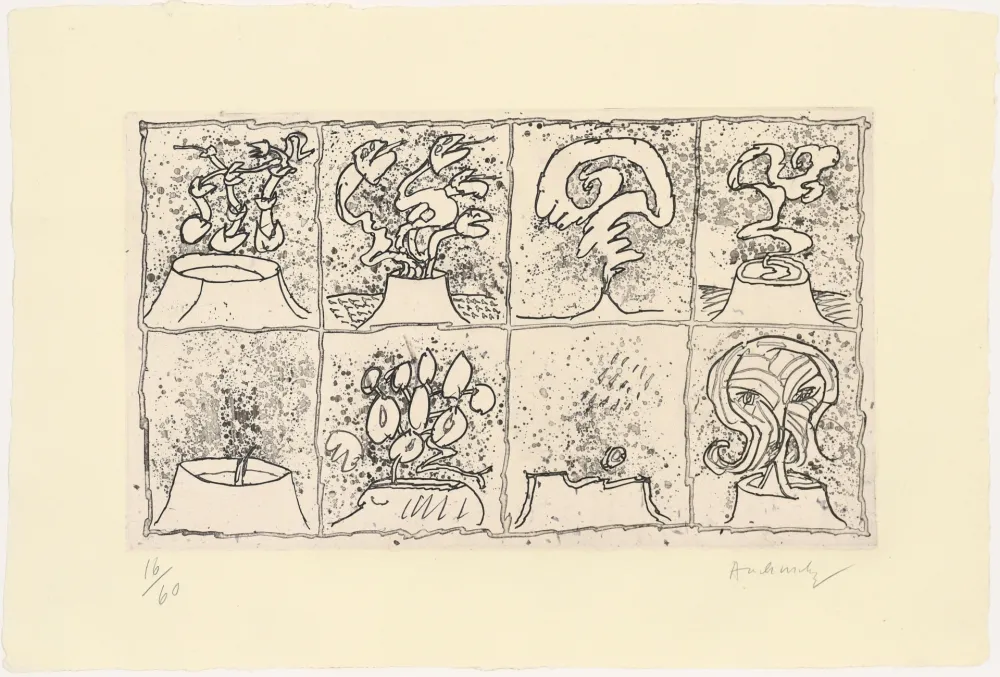 Acquaforte Alechinsky - Vulcanalyses 02