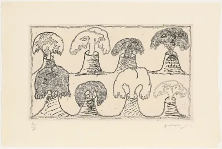 Acquaforte Alechinsky - Vulcanalyses 03