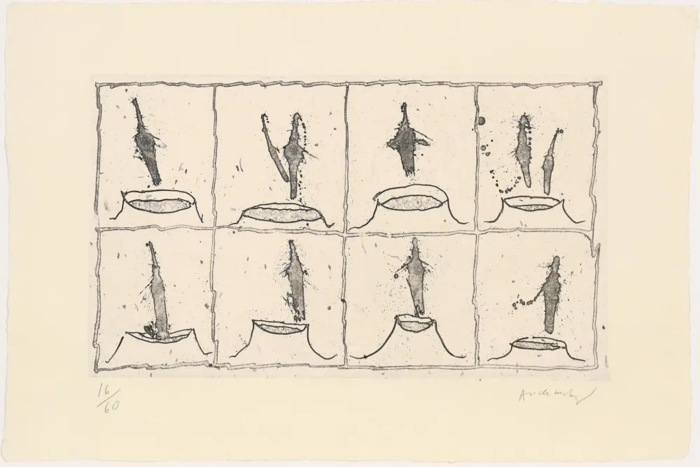 Acquaforte Alechinsky - Vulcanalyses 04