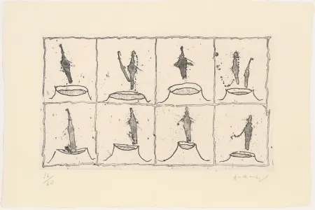 Acquaforte Alechinsky - Vulcanalyses 04