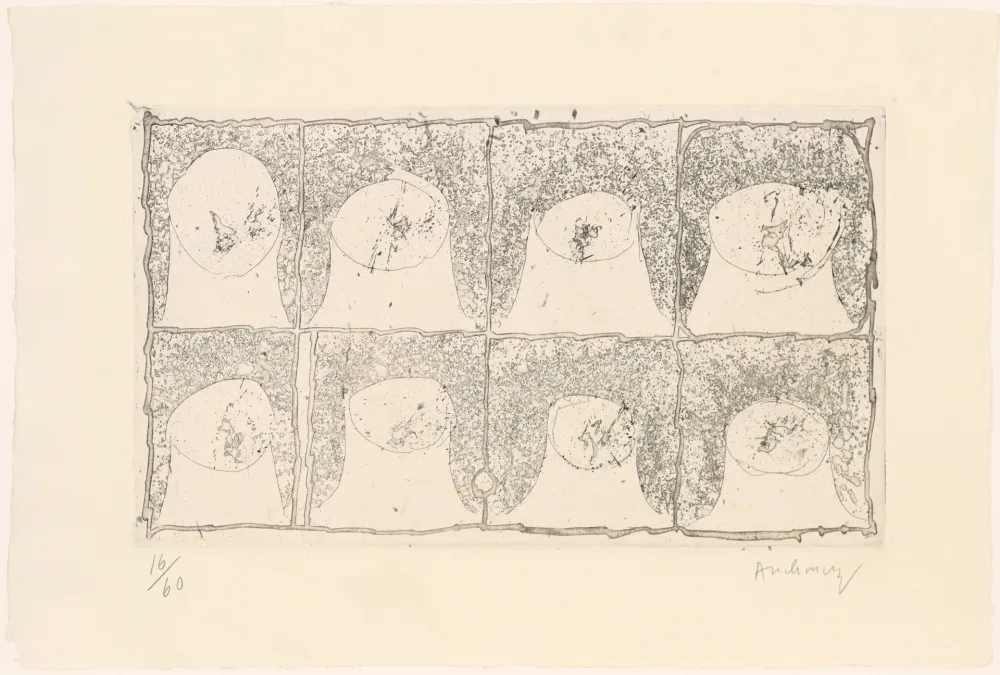 Acquaforte Alechinsky - Vulcanalyses 06