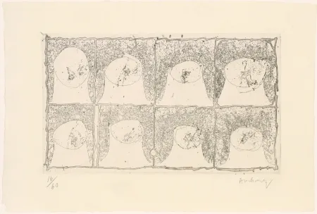 Acquaforte Alechinsky - Vulcanalyses 06