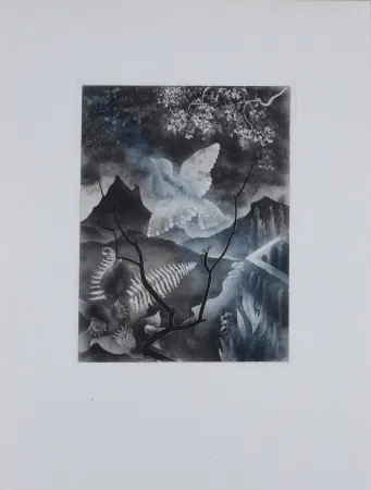 Incisione Alexeïeff - The Dove