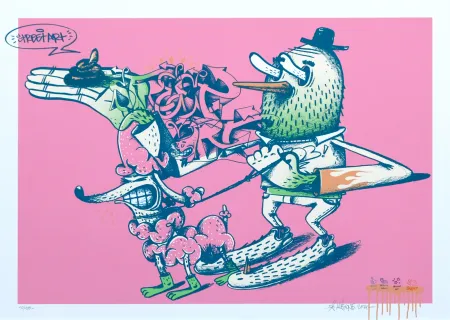 Serigrafia Alexone - Streetart