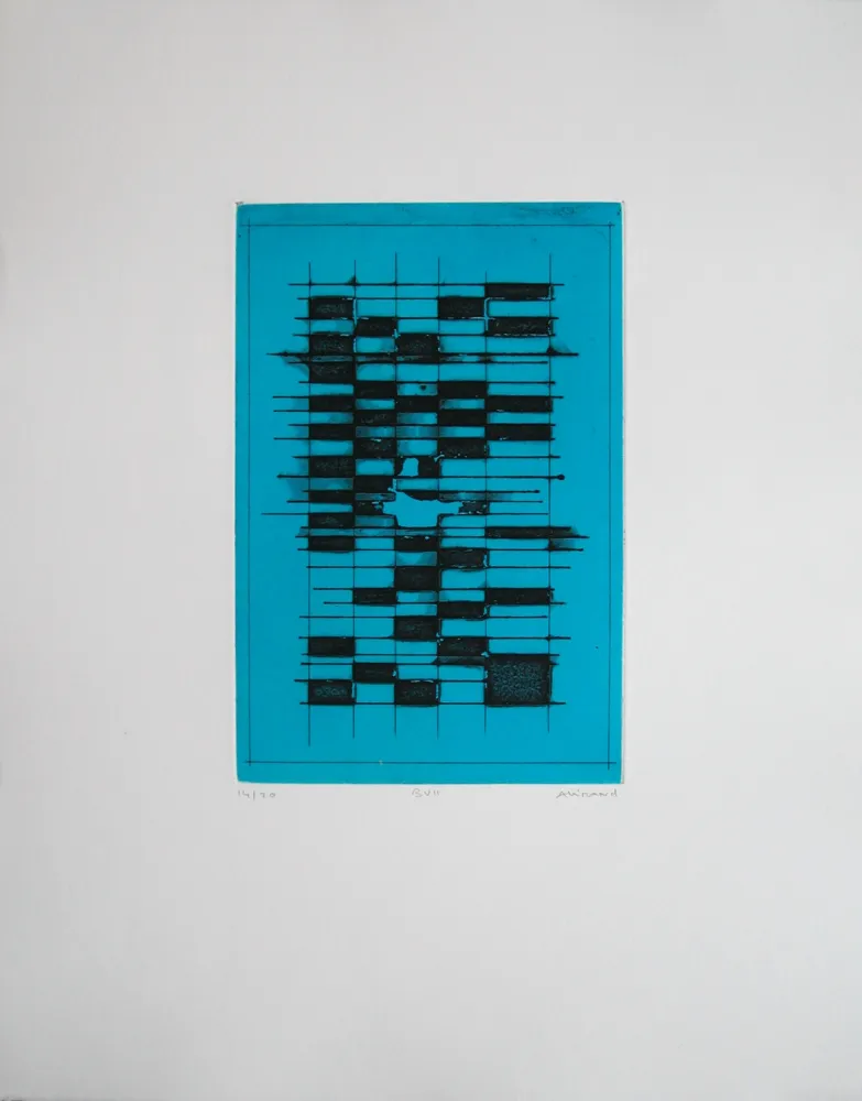 Acquatinta Alligand - B VII