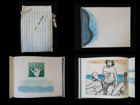 Libro Illustrato Allix - The Beach, a short story