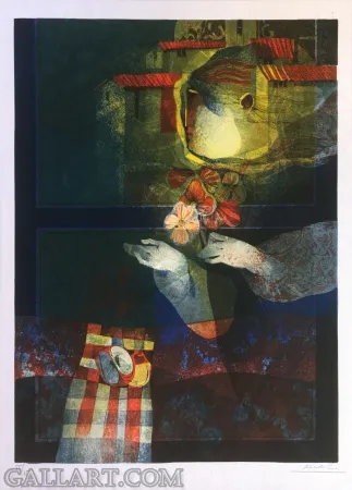 Linoincisione Alvar - UNKNOWN TITLE