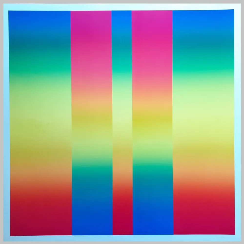 Serigrafia Alviani - Senza titolo