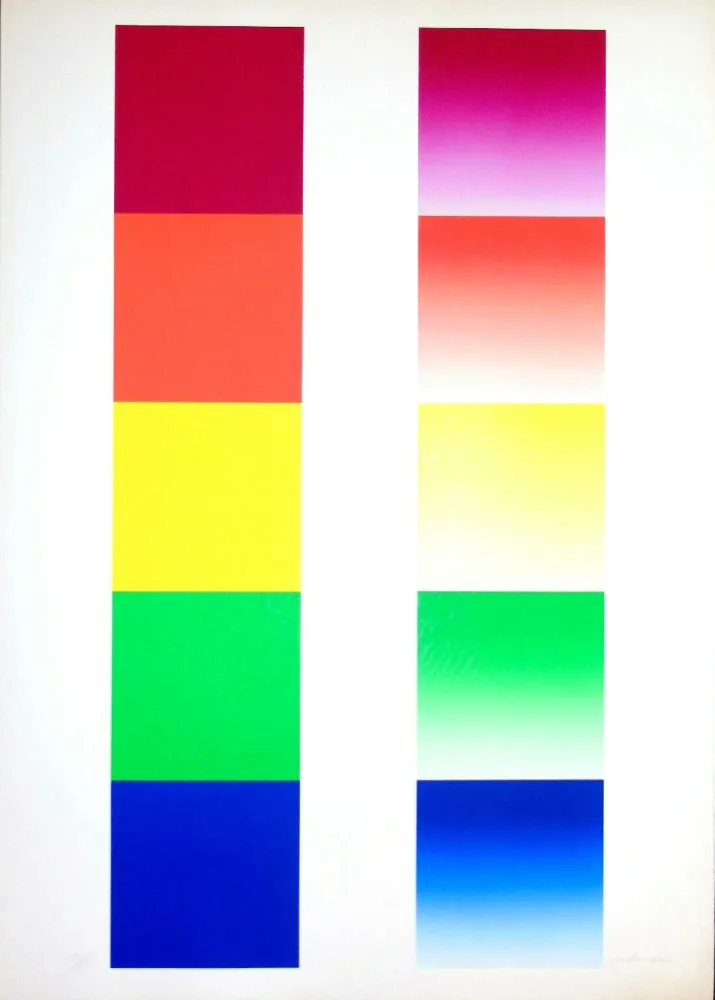 Serigrafia Alviani - Senza titolo