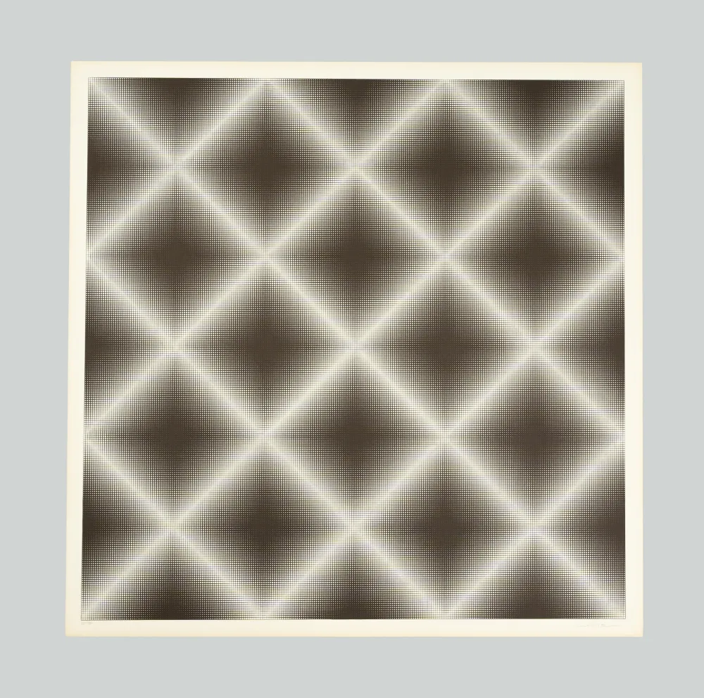 Serigrafia Alviani - Testura vibratile