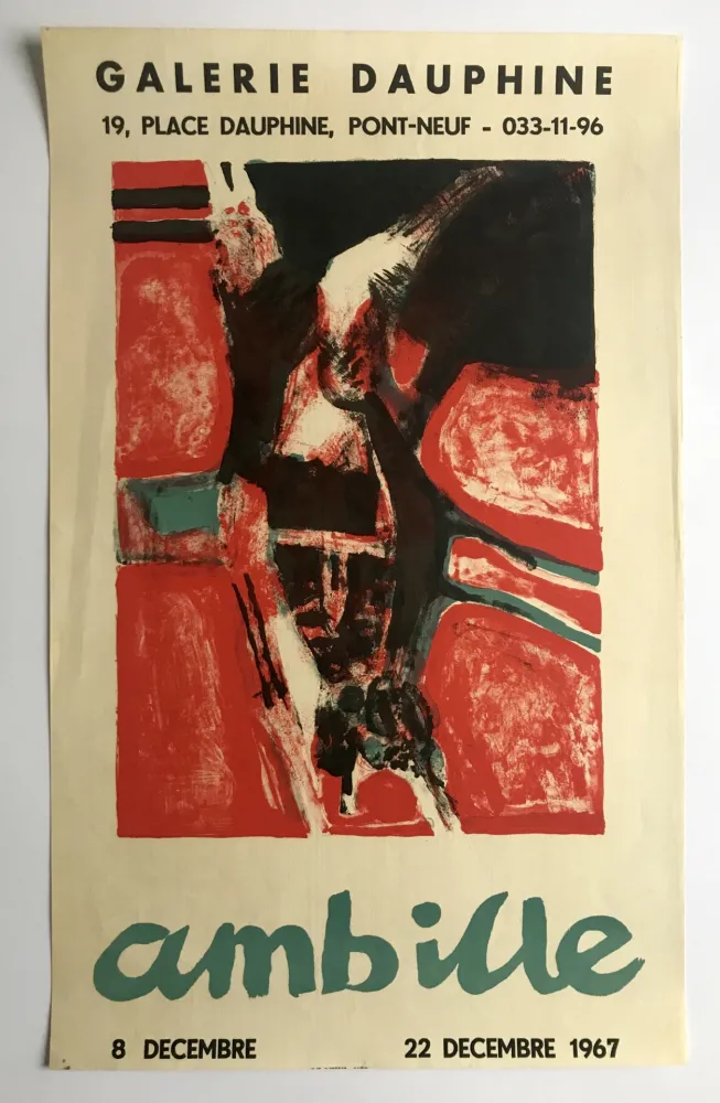 Manifesti Ambille - Galerie Dauphine