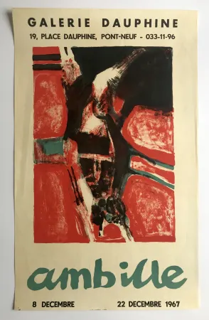 Manifesti Ambille - Galerie Dauphine