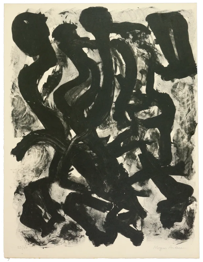 Litografia Andersen - Sans titre 