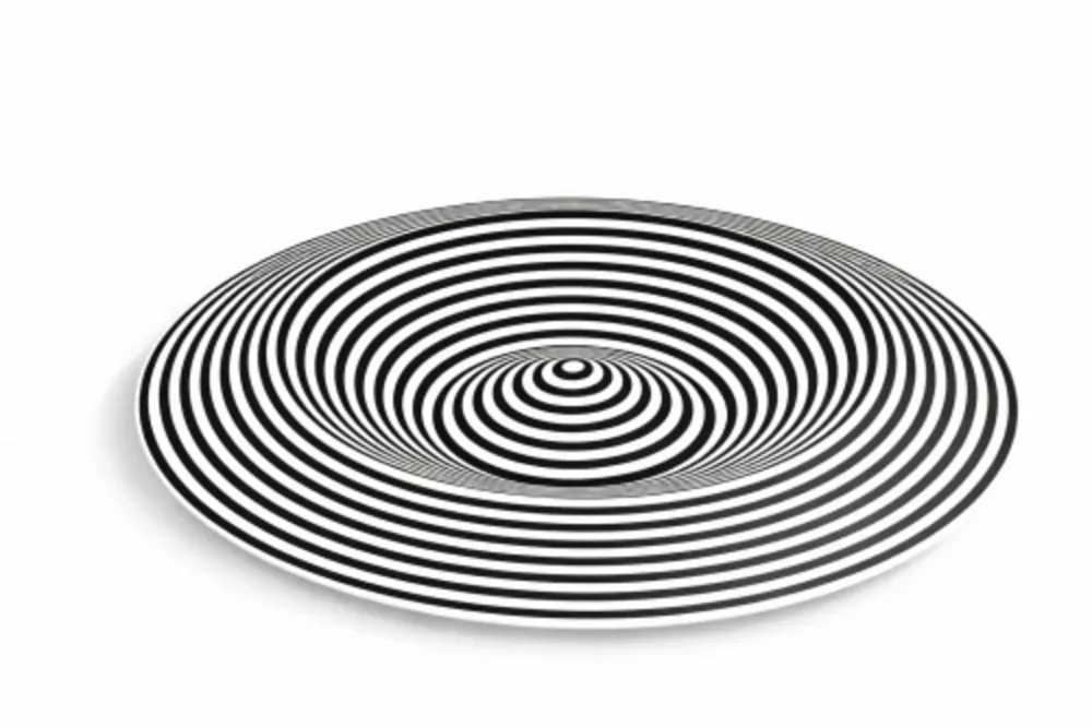 Incisione Su Legno Apollonio - Dinamica Circolare Ellisse Prospettico