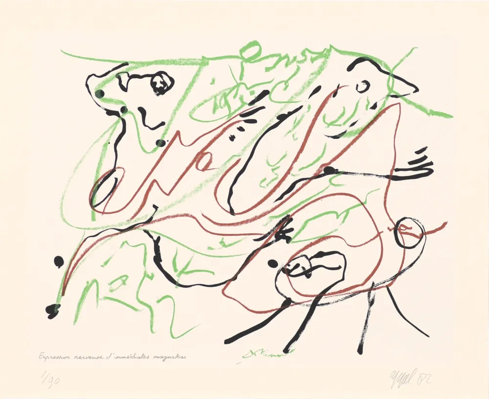 Serigrafia Appel - Duo 04 : Expression nerveuse