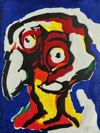 Incisione Su Legno Appel - Le Philosophe