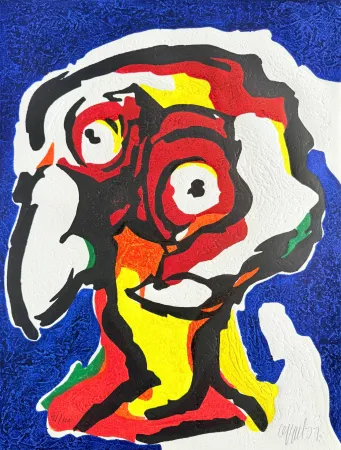 Incisione Su Legno Appel - Le Philosophe