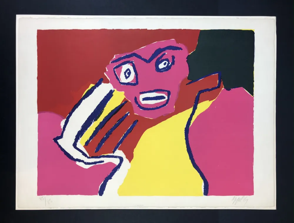 Litografia Appel - L'HOMME