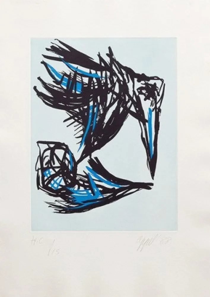 Acquatinta Appel - Los Pájaros