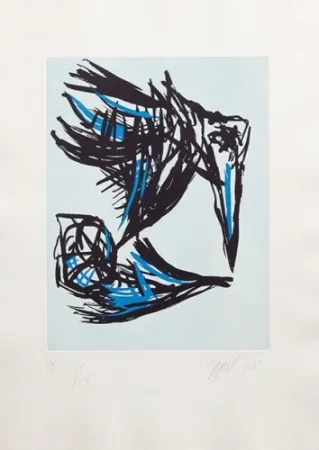 Acquatinta Appel - Los Pájaros