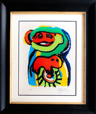Litografia Appel - Monkey