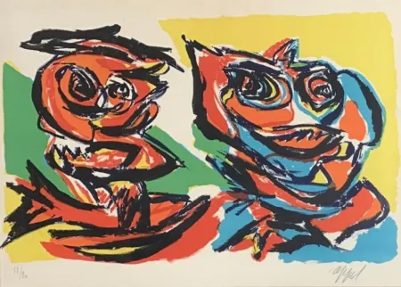 Litografia Appel - Personnages, ca.