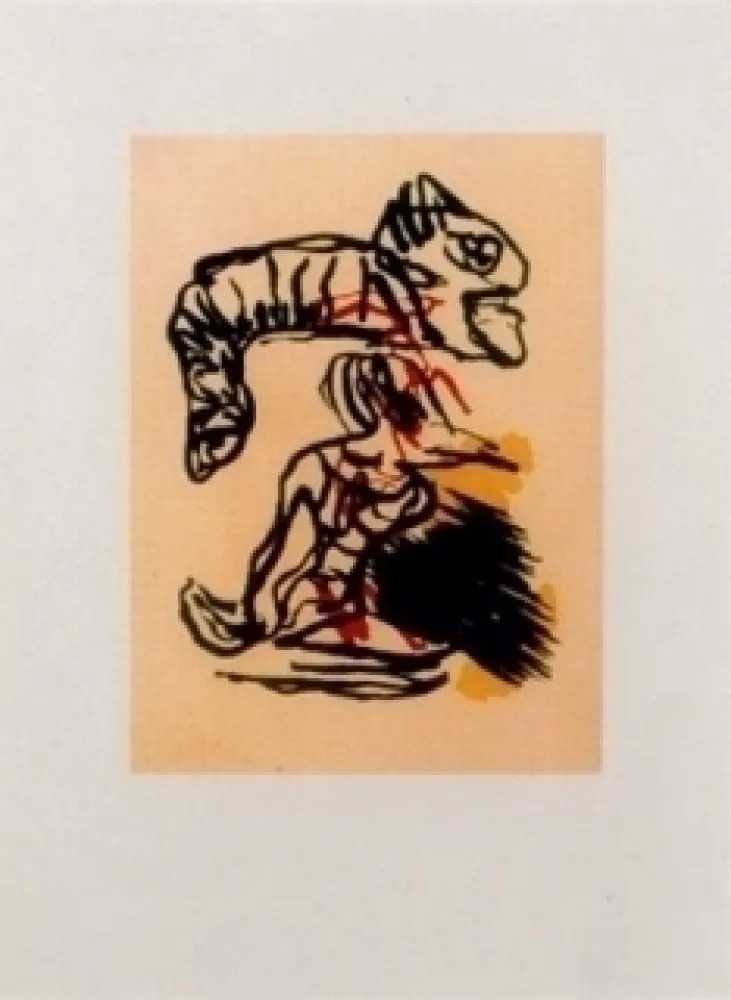 Acquaforte E Acquatinta Appel - Salto Sobre La Cabeza