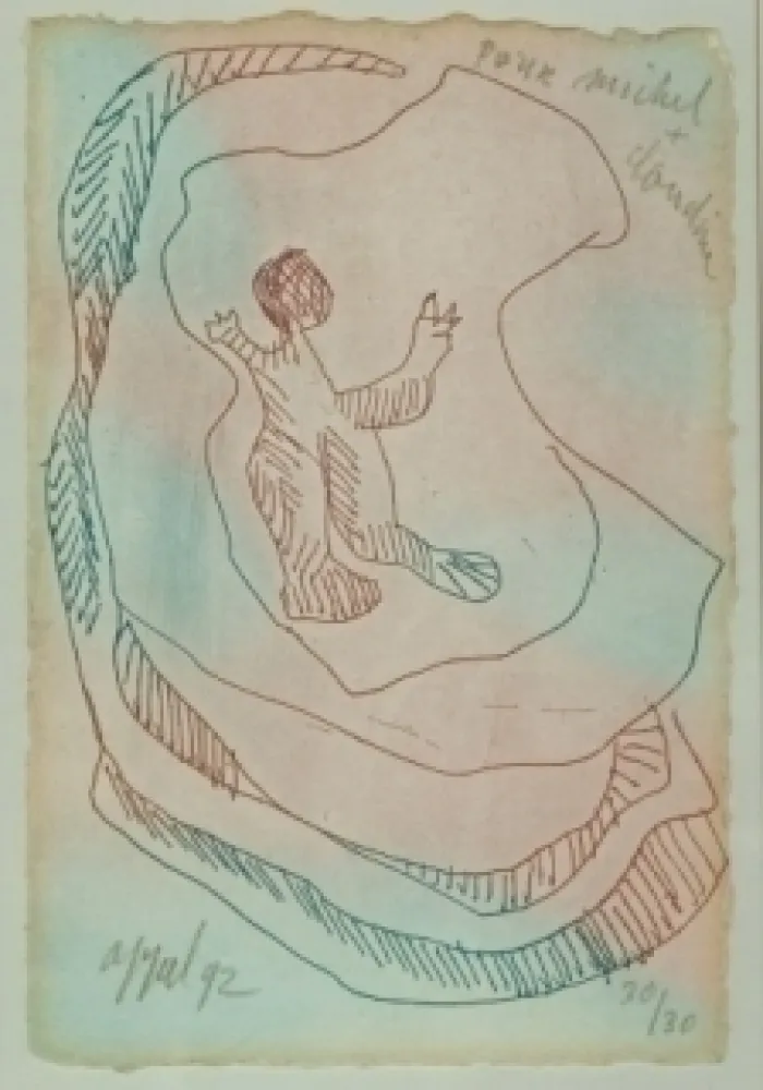 Acquaforte E Acquatinta Appel - Sans Titre