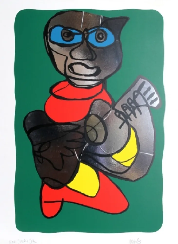 Serigrafia Appel - Singing Hands 2