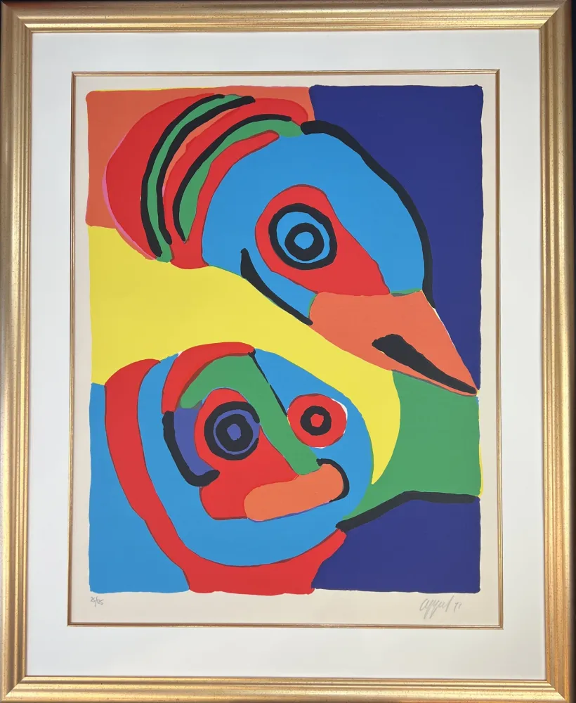 Litografia Appel - Untitled