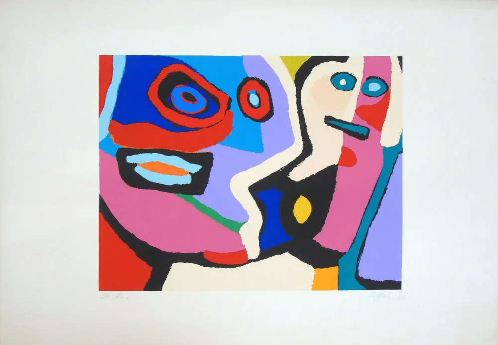 Serigrafia Appel - Untitled