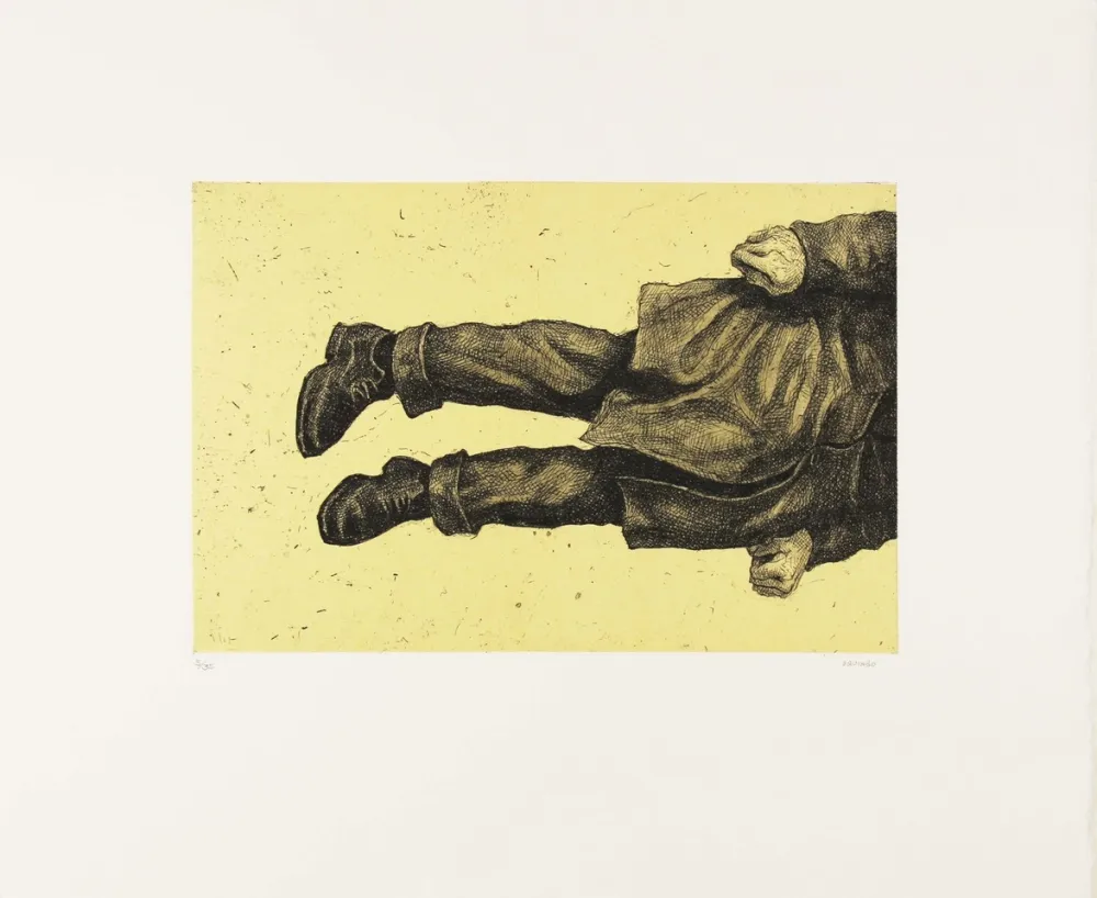 Acquaforte Aquindo - Homme en suspens