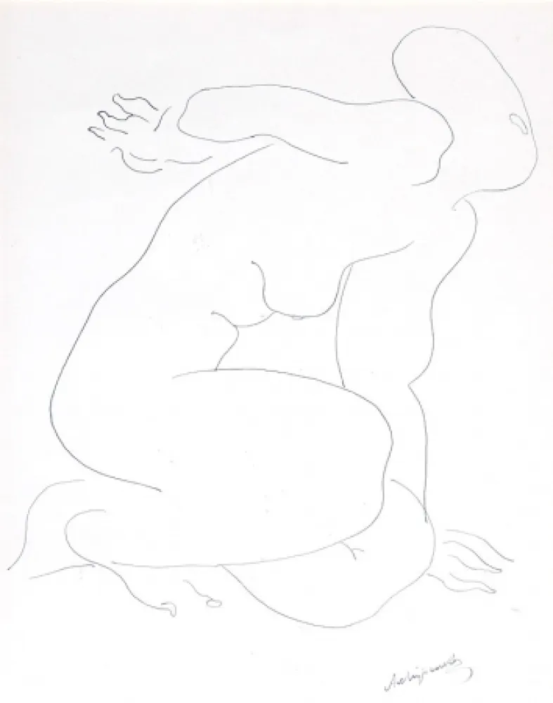 Non Tecnico Archipenko - Untitled Study